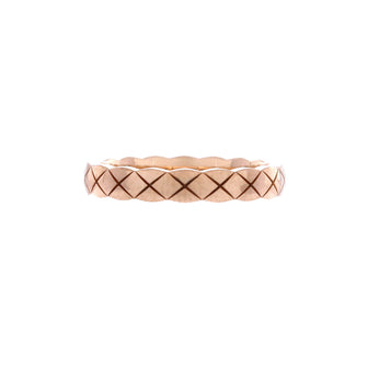 Chanel Coco Crush Ring 18K Beige Gold Mini