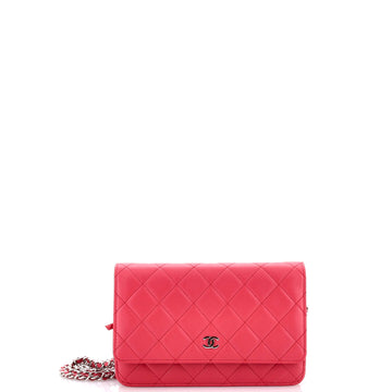 Chanel Wallet on Chain Quilted Lambskin