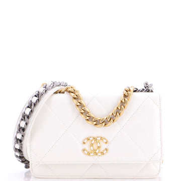 Chanel 19 Wallet on Chain Quilted Lambskin