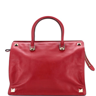 Valentino Garavani Rockstud Four Corner Tote Leather Large