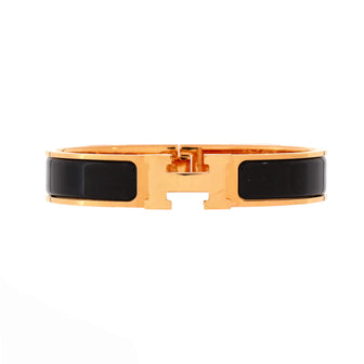 Hermes Clic H Bracelet Enamel Narrow