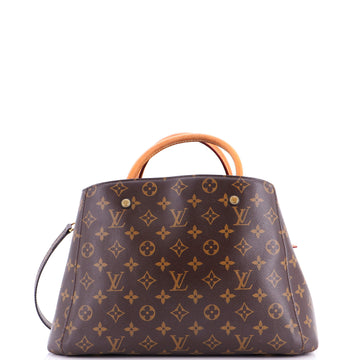 Louis Vuitton Montaigne Handbag Monogram Canvas MM