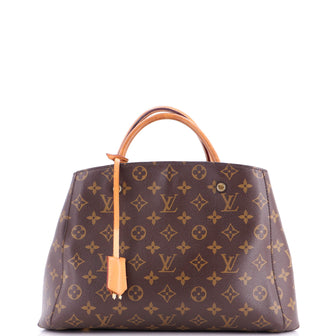 Louis Vuitton Montaigne Handbag Monogram Canvas MM