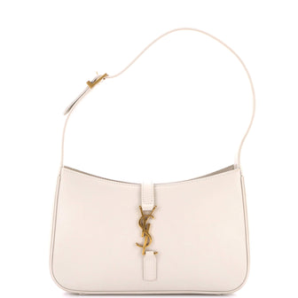 Saint Laurent Le 5 a 7 Hobo Leather Small
