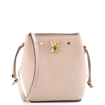 Louis Vuitton Lockme Bucket Bag Leather Nano