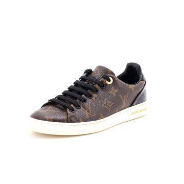 Louis Vuitton Women's FrontRow Sneakers Monogram Canvas with Patent