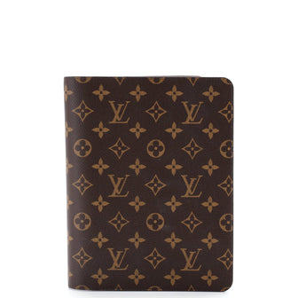 Louis Vuitton Desk Agenda Cover Monogram Canvas