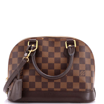 Louis Vuitton Alma Handbag Damier BB