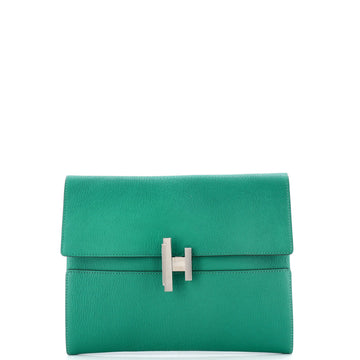Hermes Cinhetic Clutch Chevre Mysore