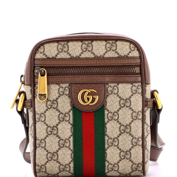 Gucci Ophidia Messenger Bag GG Coated Canvas Mini