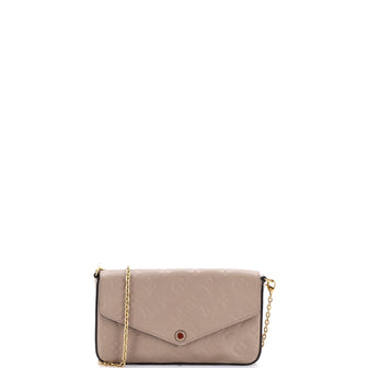 Louis Vuitton Felicie Pochette Monogram Empreinte Leather