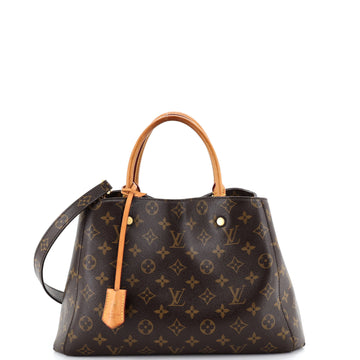 Louis Vuitton Montaigne Handbag Monogram Canvas MM