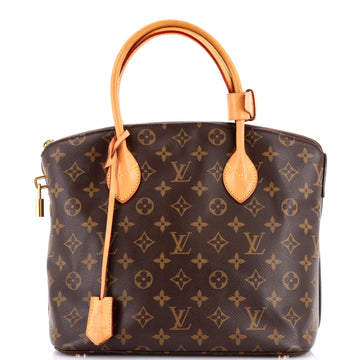 Louis Vuitton Lockit NM Handbag Monogram Canvas PM
