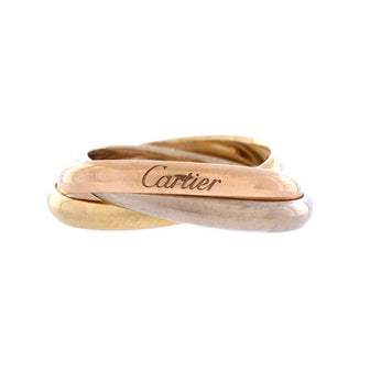 Cartier Trinity Ring 18K Tricolor Gold Medium