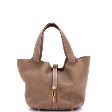 Hermes Picotin Lock Bag Clemence MM