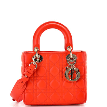 Christian Dior My ABCDior Lady Dior Bag Cannage Quilt Lambskin