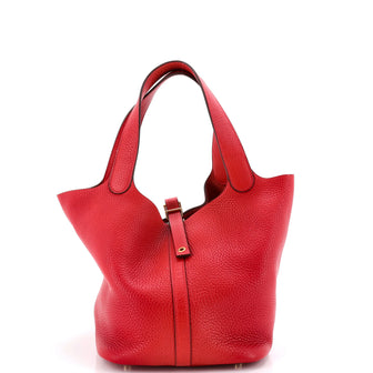 Hermes Picotin Lock Bag Clemence MM