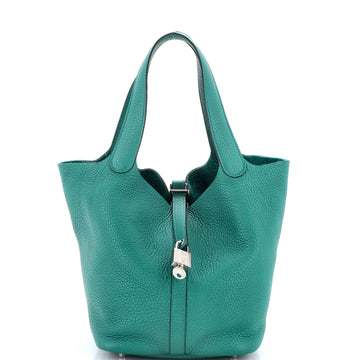 Hermes Picotin Lock Bag Clemence MM