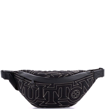 Louis Vuitton Discovery Bumbag Limited Edition Snow Capsule Embroidered Monogram Nylon