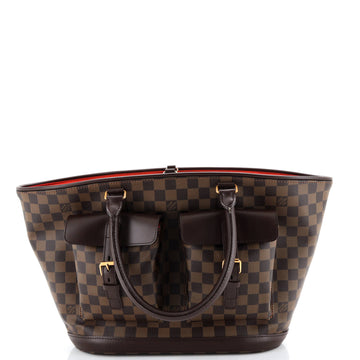 Louis Vuitton Manosque Handbag Damier GM