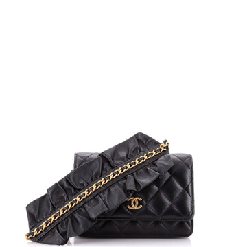 Chanel Romance Wallet on Chain Quilted Lambskin Mini