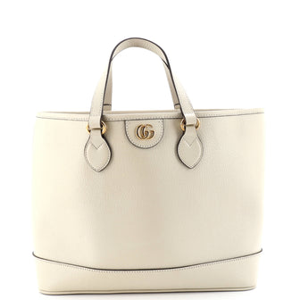 Gucci Ophidia Top Handle Shopping Tote Leather Small