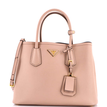 Prada Cuir Double Tote Saffiano Leather Medium