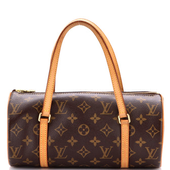 Louis Vuitton Papillon Handbag Monogram Canvas 26