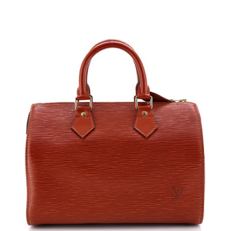 Louis Vuitton Speedy Handbag Epi Leather 25