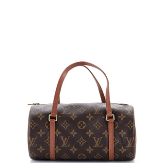Louis Vuitton Papillon Handbag Monogram Canvas 26