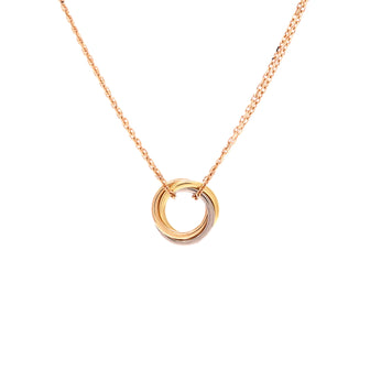 Cartier Trinity Choker Necklace 18K Tricolor Gold