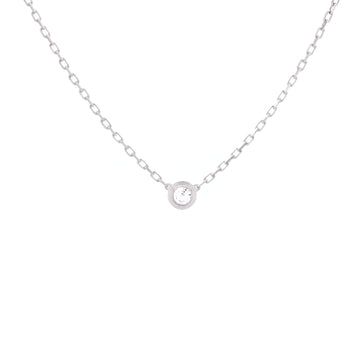 Cartier Cartier D'Amour Pendant Necklace 18K White Gold with Diamond Small
