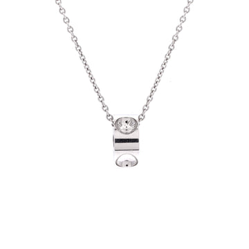 Louis Vuitton Empreinte Pendant Necklace 18K White Gold