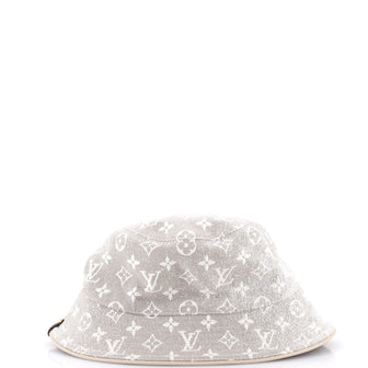 Louis Vuitton Bob Bucket Hat Monogram Jacquard Denim