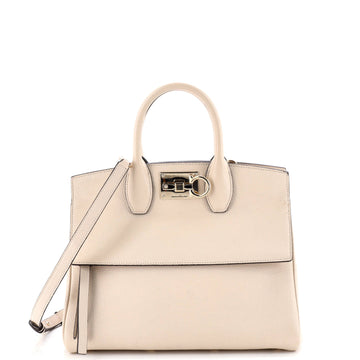 Salvatore Ferragamo Studio Satchel Leather Small