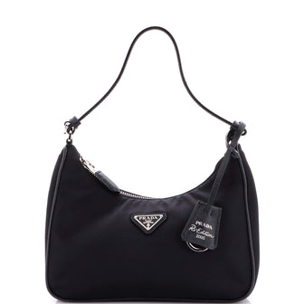 Prada Re-Edition 2005 Hobo Tessuto with Saffiano Leather Mini