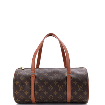 Louis Vuitton Papillon Handbag Monogram Canvas 30