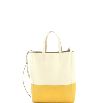 Celine Vertical Bi-Cabas Tote Grained Calfskin Small