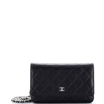 Chanel Wallet on Chain Quilted Caviar