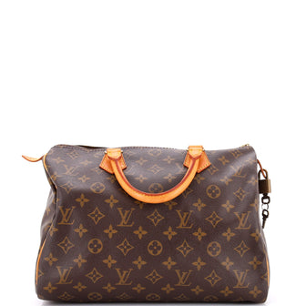 Louis Vuitton Speedy Handbag Monogram Canvas 30