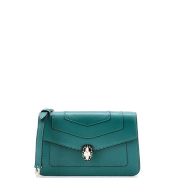 Bvlgari Serpenti Forever Wallet on Chain Leather Small