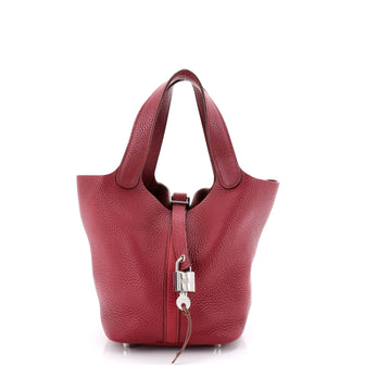 Hermes Picotin Lock Bag Clemence PM