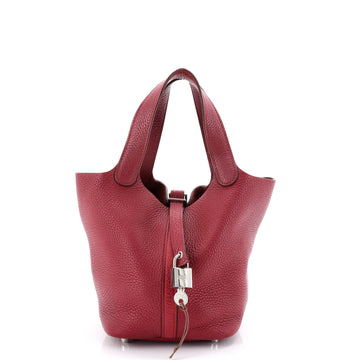 Hermes Picotin Lock Bag Clemence PM