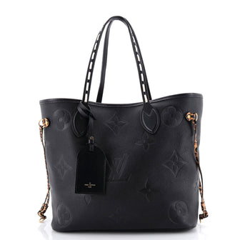Louis Vuitton Neverfull NM Tote Wild at Heart Monogram Empreinte Giant MM