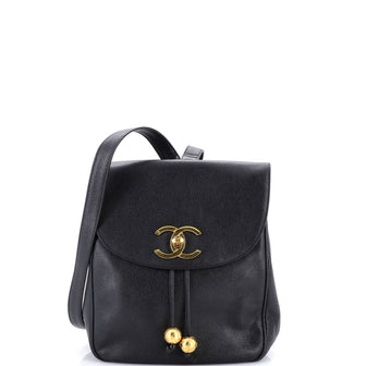 Chanel Vintage CC Pocket Backpack Caviar Small