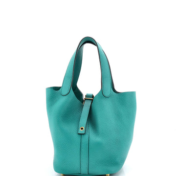 Hermes Picotin Lock Bag Clemence PM