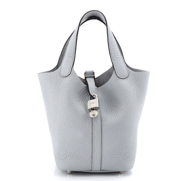 Hermes Picotin Lock Bag Clemence PM