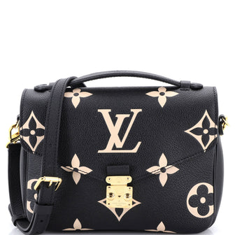 Louis Vuitton Pochette Metis Bicolor Monogram Empreinte Giant