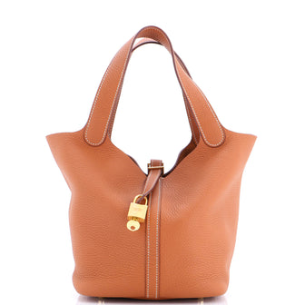 Hermes Picotin Lock Bag Clemence MM