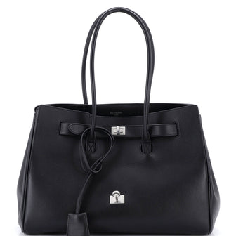 Balenciaga Bel Air Carry All Bag Leather Medium